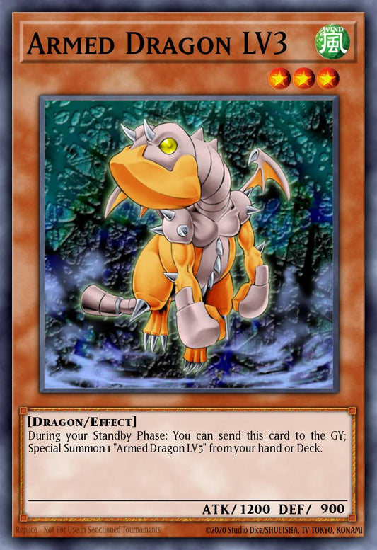 [DR3-EN013] Armed Dragon LV3