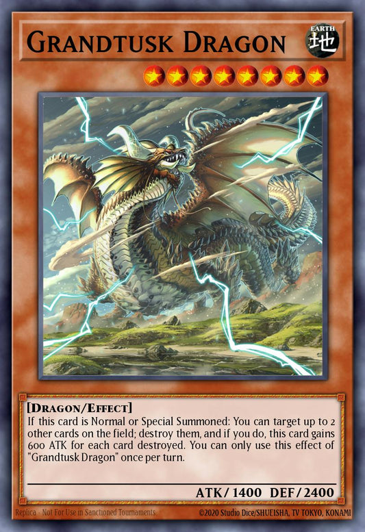 [POTE-EN033] Grandtusk Dragon