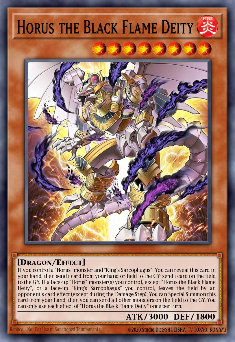 [PHNI-EN018] Horus the Black Flame Deity