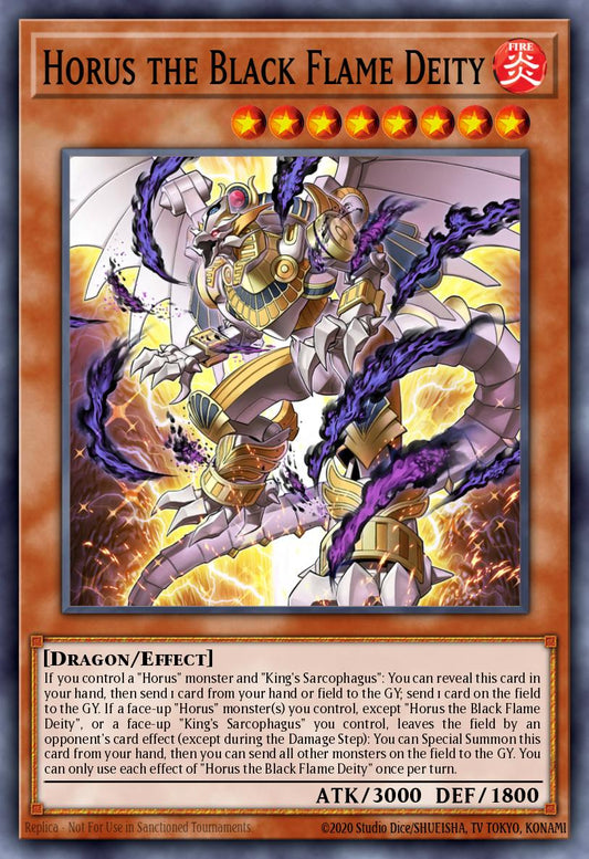 [PHNI-EN018] Horus the Black Flame Deity