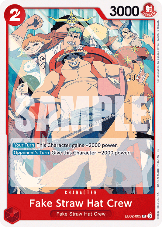 [EB02-005] Fake Straw Hat Crew