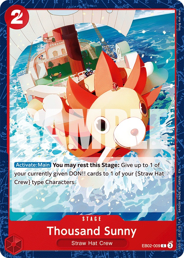 [EB02-009] Thousand Sunny