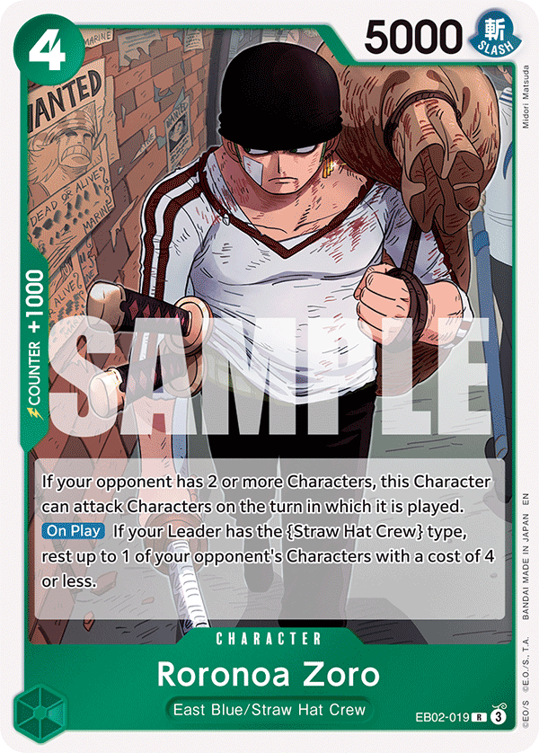 [EB02-019] Roronoa Zoro