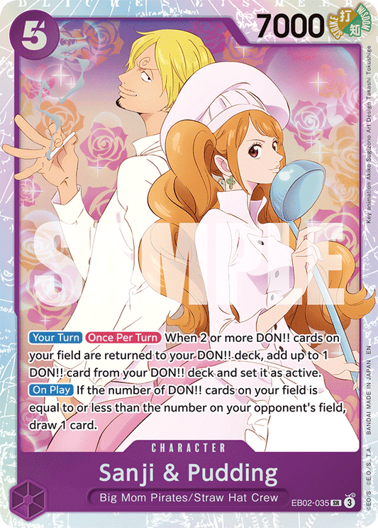 [EB02-035] Sanji & Pudding