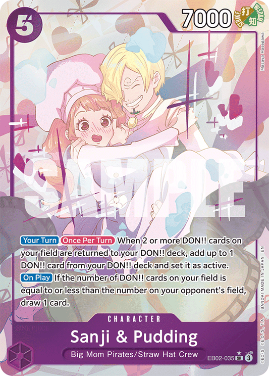 [EB02-035] Sanji & Pudding V2