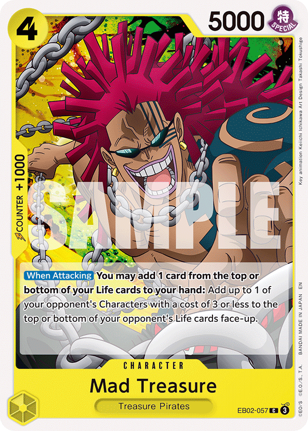 [EB02-057] Mad Treasure