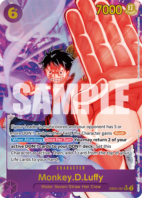 [EB02-061] Monkey.D.Luffy V2