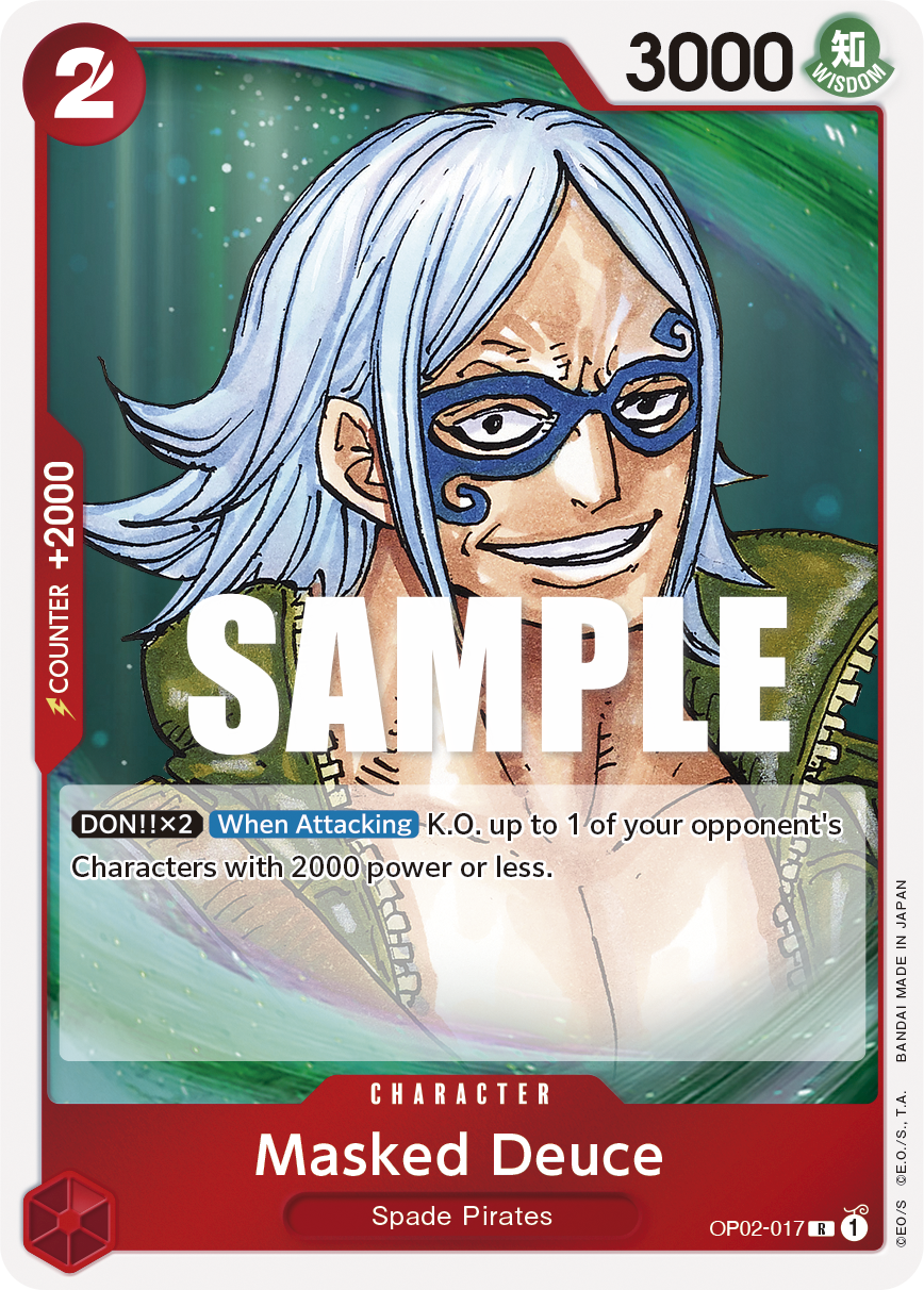 [OP02-017] Masked Deuce