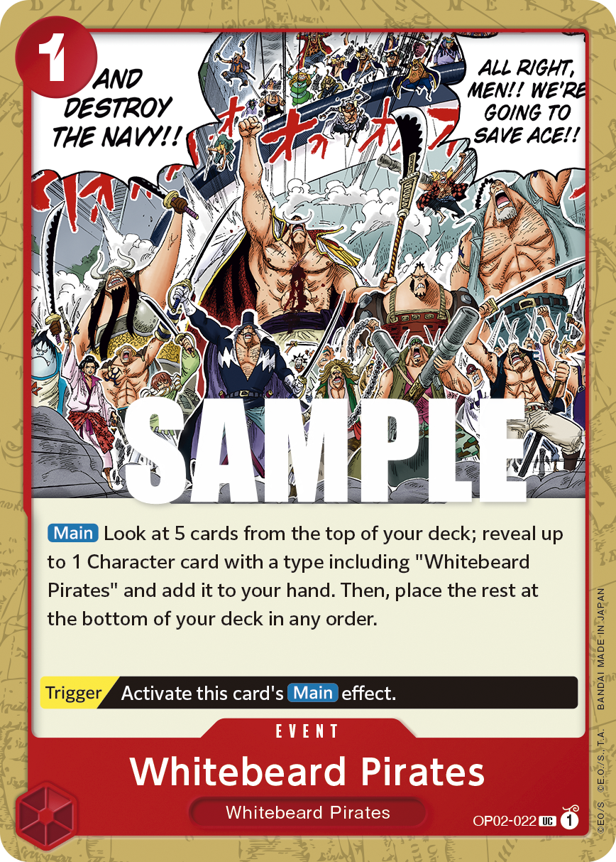 [OP02-022] Whitebeard Pirates