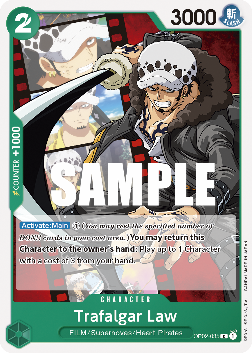 [OP02-035] Trafalgar Law