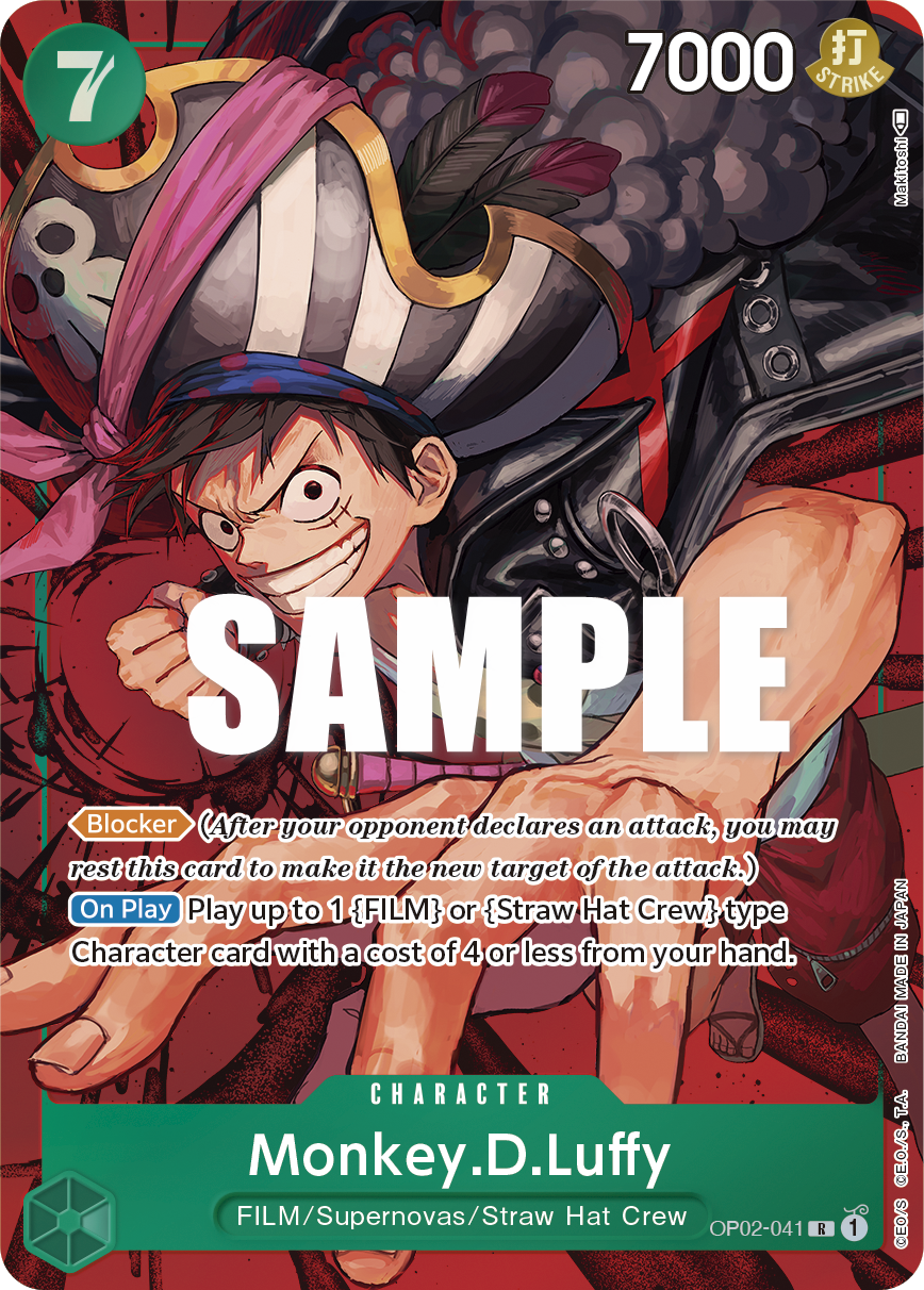 [OP02-041] Monkey.D.Luffy V2