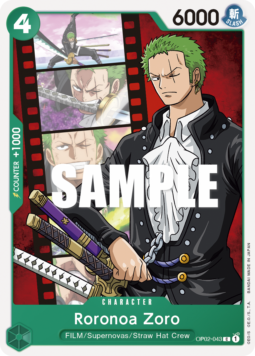 [OP02-043] Roronoa Zoro