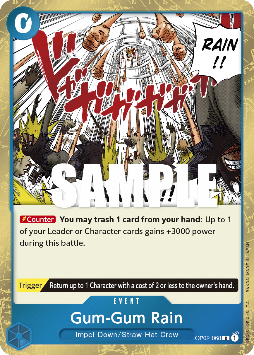 [OP02-068] Gum-Gum Rain