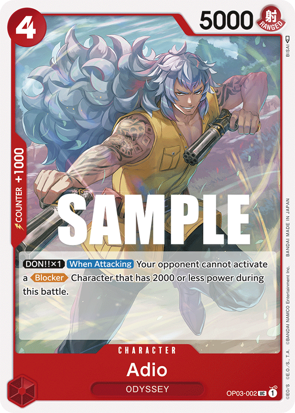 [OP03-002] Adio