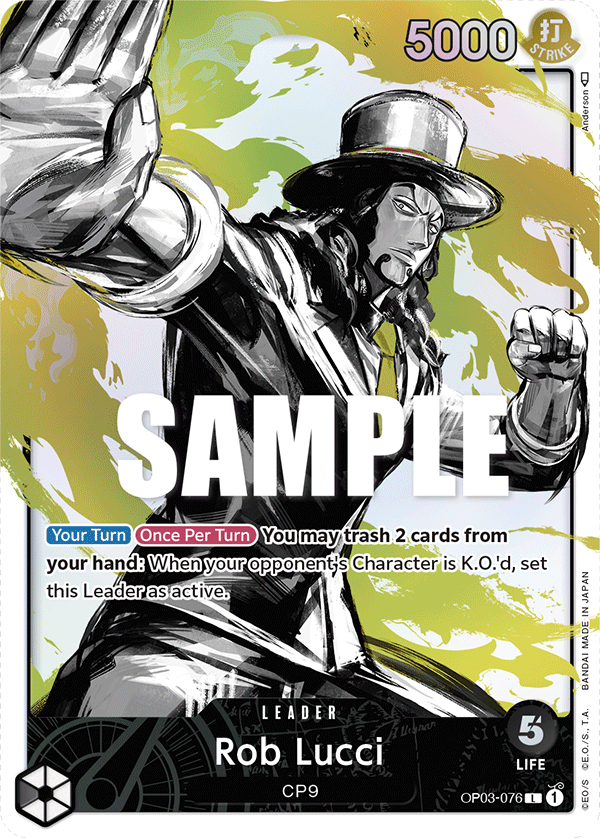 [OP03-076] Rob Lucci V2