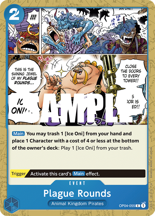 [OP04-055] Plague Rounds