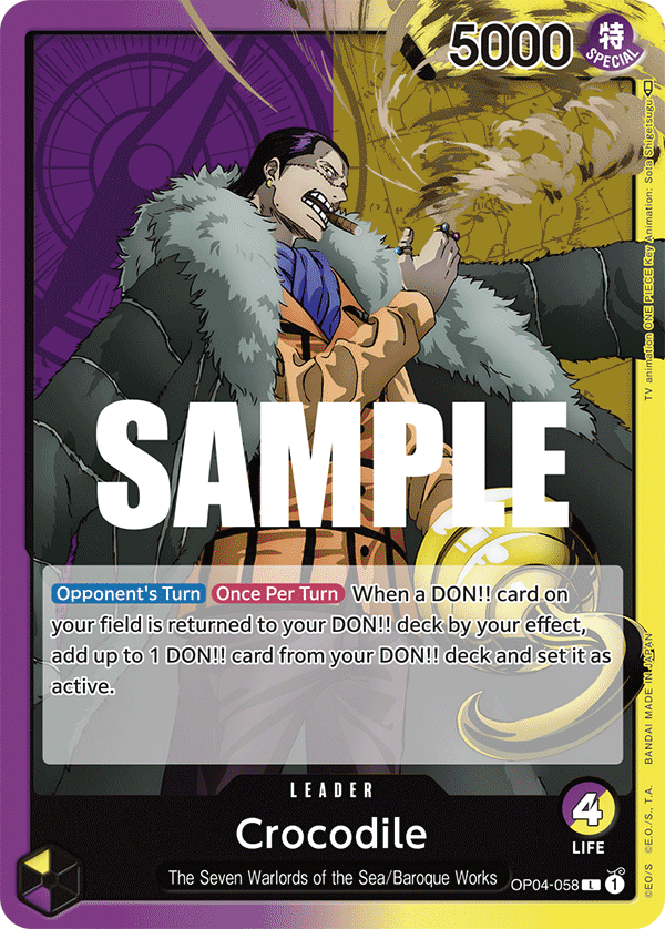 [OP04-058] Crocodile