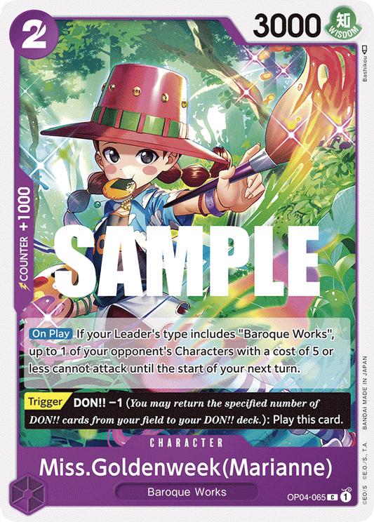 [OP04-065] Miss.Goldenweek(Marianne)