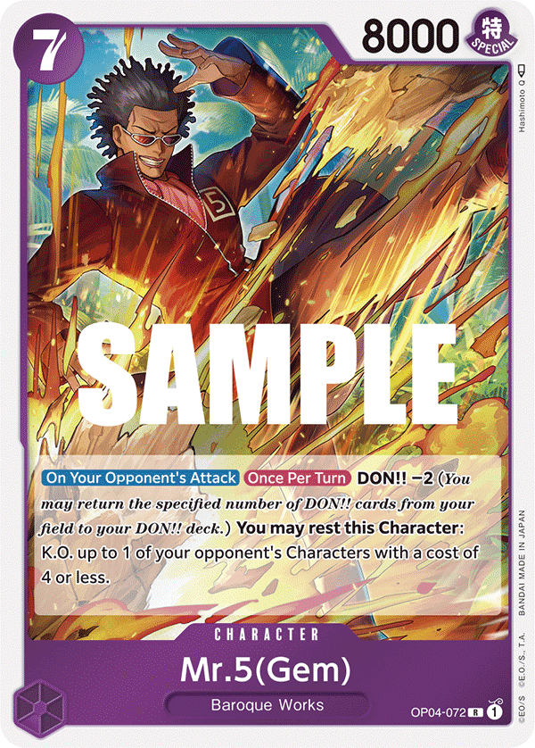 [OP04-072] Mr.5(Gem)