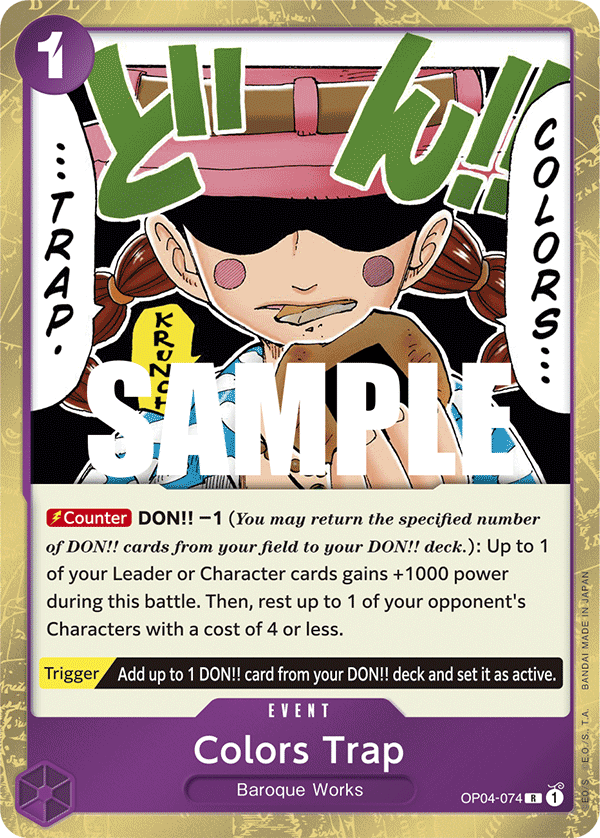 [OP04-074] Colors Trap