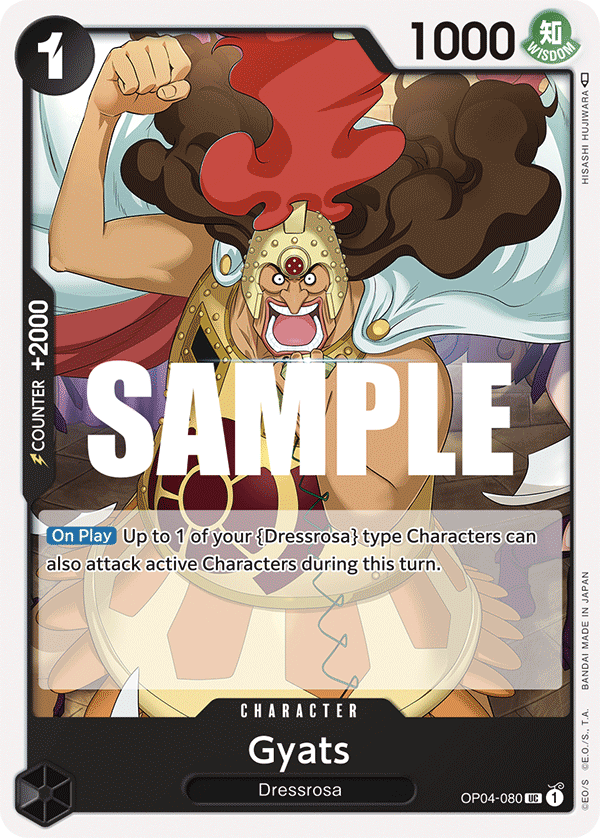[OP04-080] Gyats