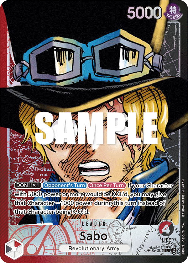 [OP05-001] Sabo V2