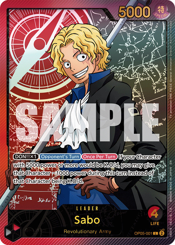 [OP05-001] Sabo V3