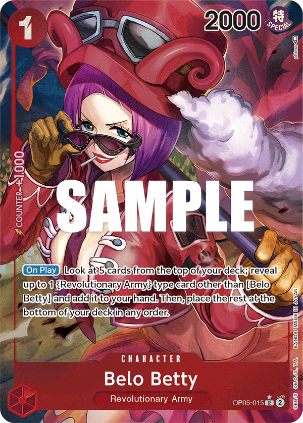 [OP05-015] Belo Betty V2
