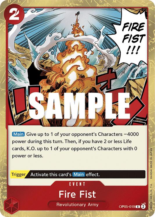 [OP05-019] Fire Fist