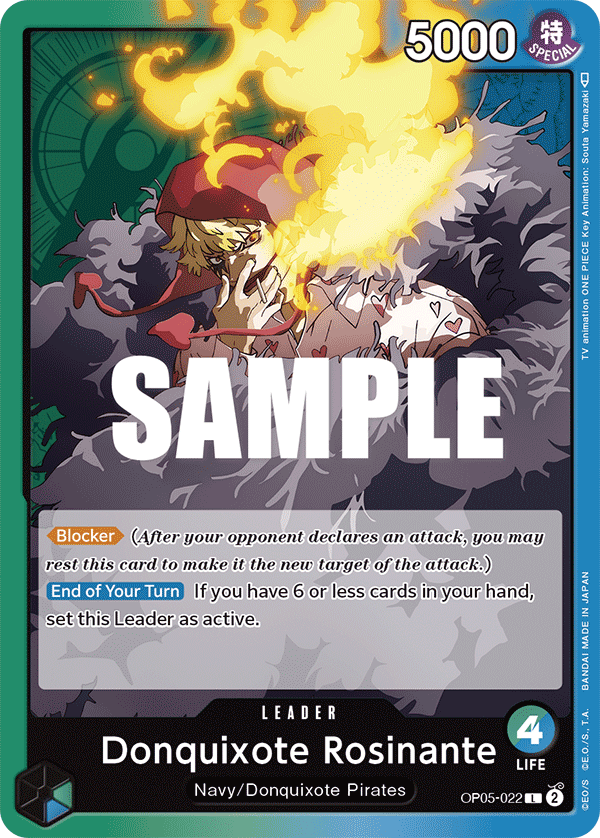 [OP05-022] Donquixote Rosinante