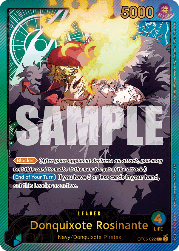 [OP05-022] Donquixote Rosinante V3