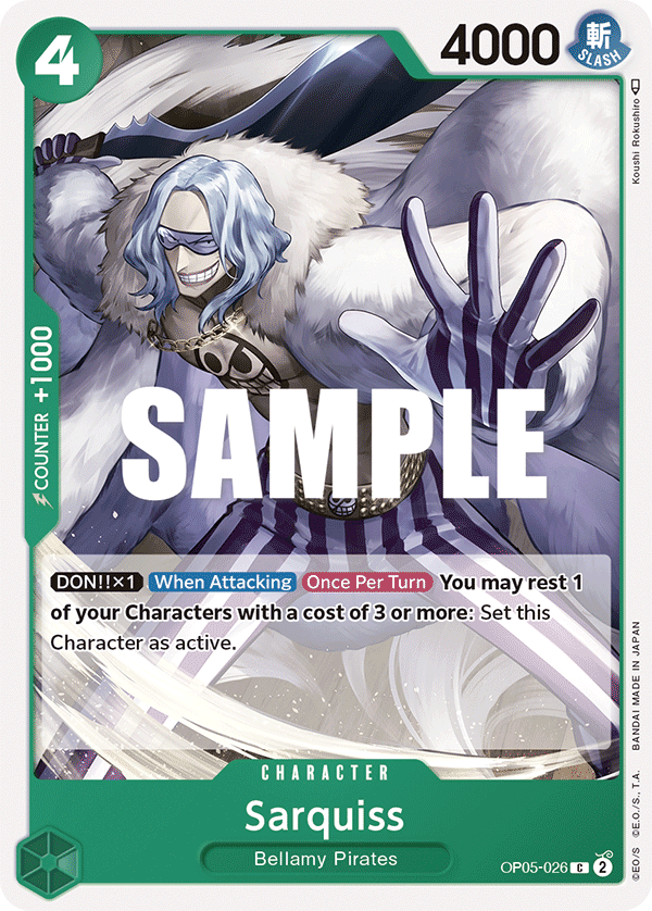 [OP05-026] Sarquiss