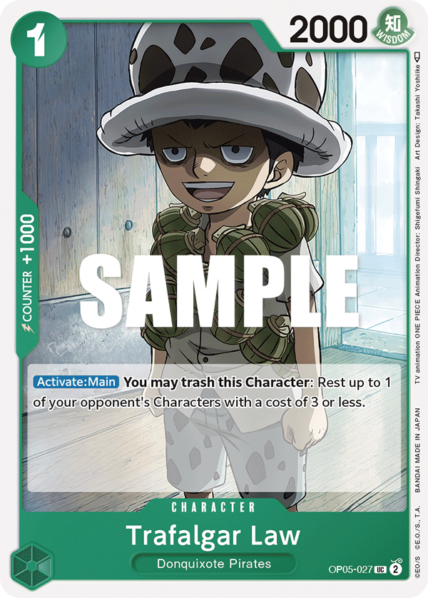 [OP05-027] Trafalgar Law