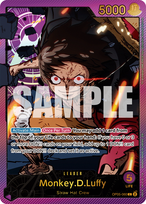 [OP05-060] Monkey.D.Luffy V5