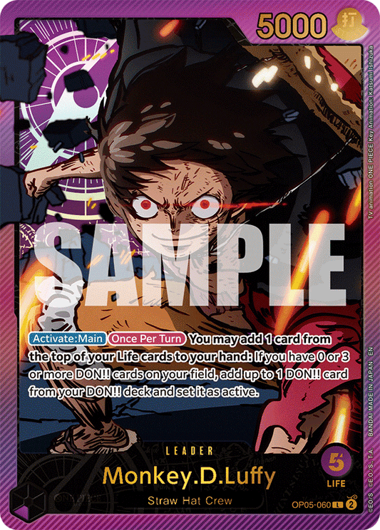 [OP05-060] Monkey.D.Luffy V5