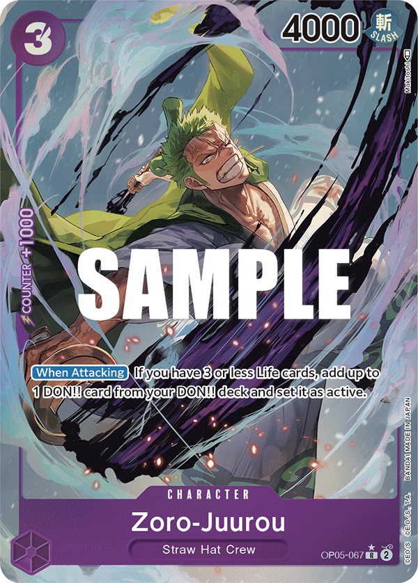 [OP05-067] Zoro-Juurou V2