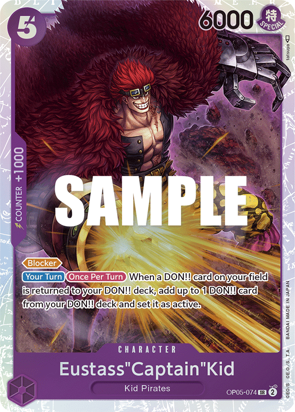 [OP05-074] Eustass"Captain"Kid