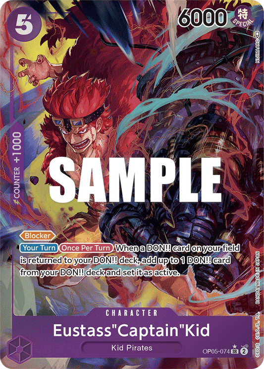[OP05-074] Eustass"Captain"Kid V2