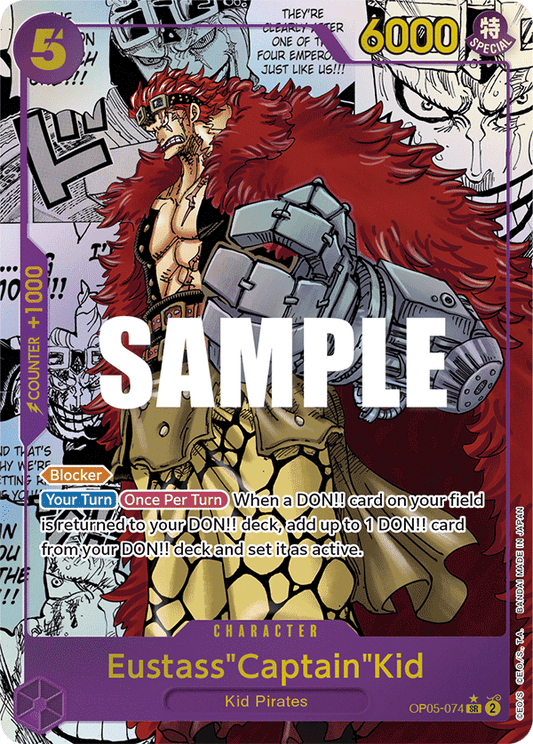 [OP05-074] Eustass"Captain"Kid V3