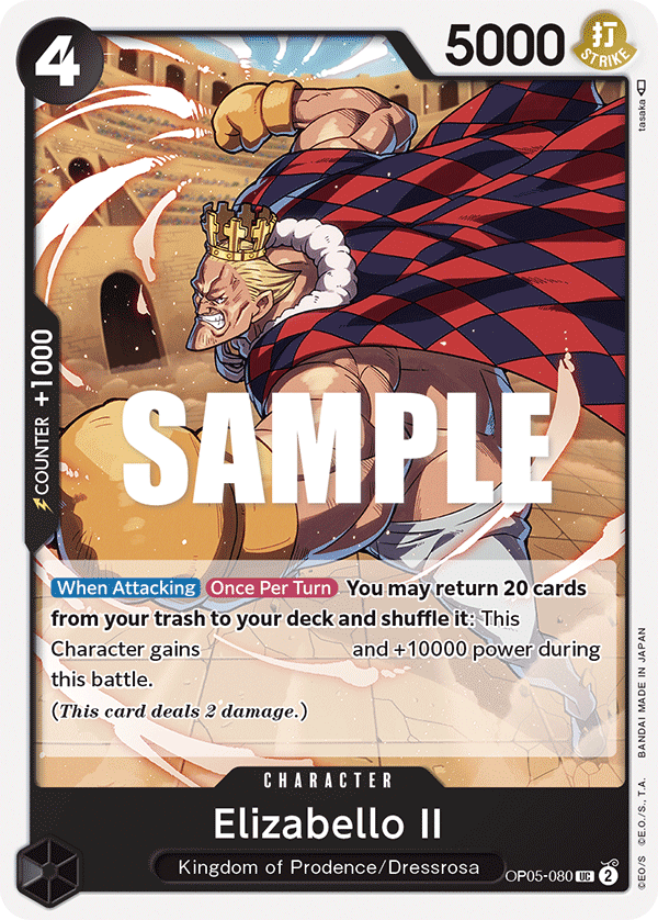 [OP05-080] Elizabello II