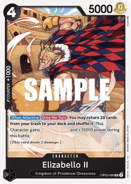 [OP05-080] Elizabello II