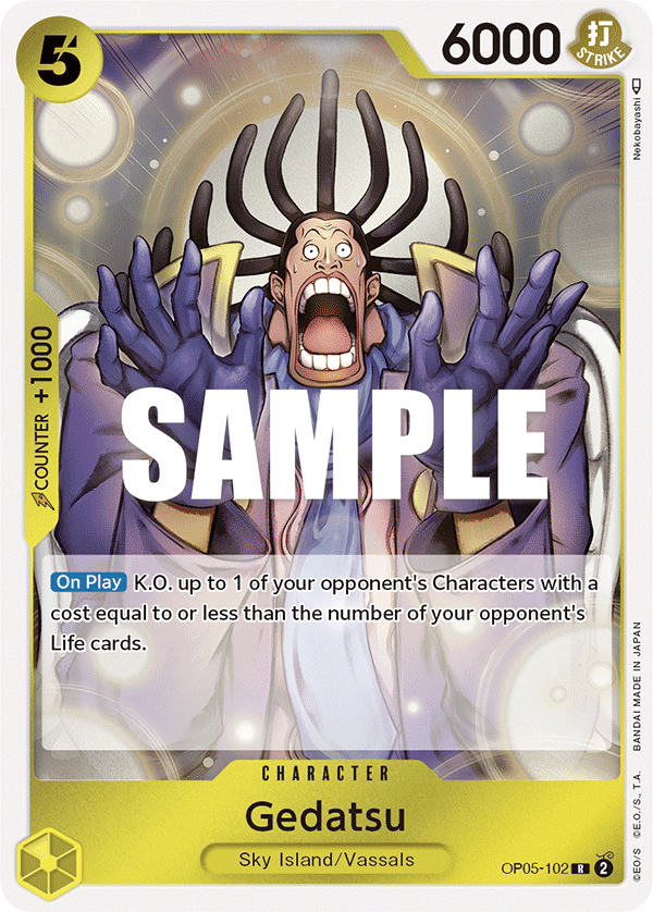 [OP05-102] Gedatsu
