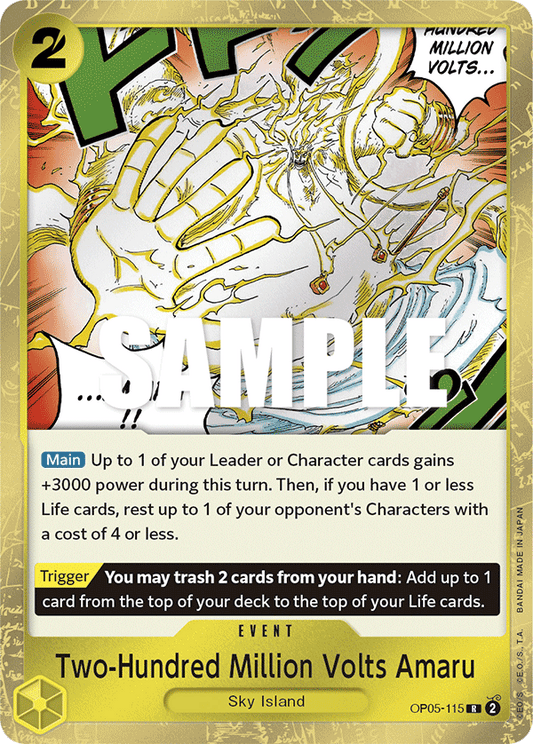 [OP05-115] Two-Hundred Million Volts Amaru