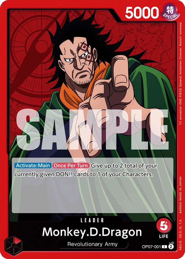 [OP07-001] Monkey.D.Dragon
