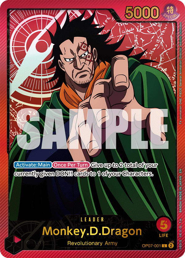 [OP07-001] Monkey.D.Dragon V3