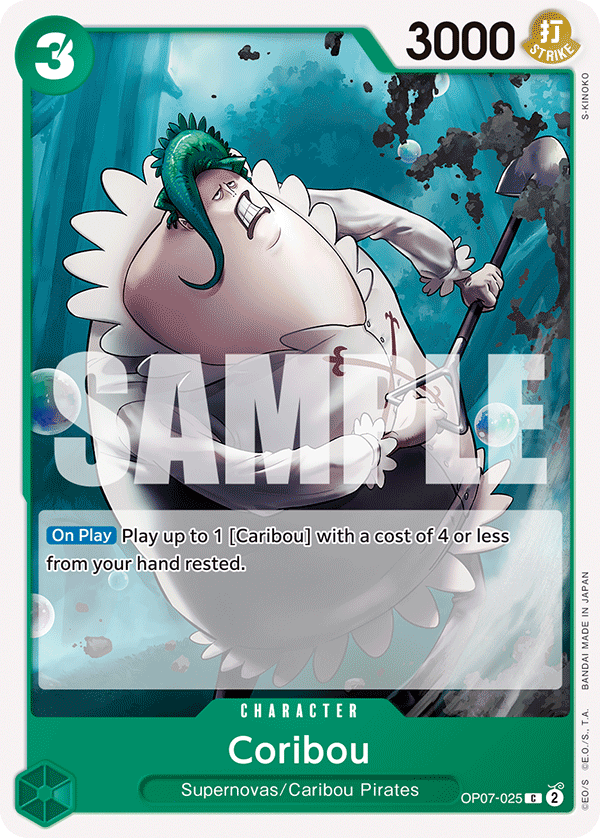 [OP07-025] Coribou