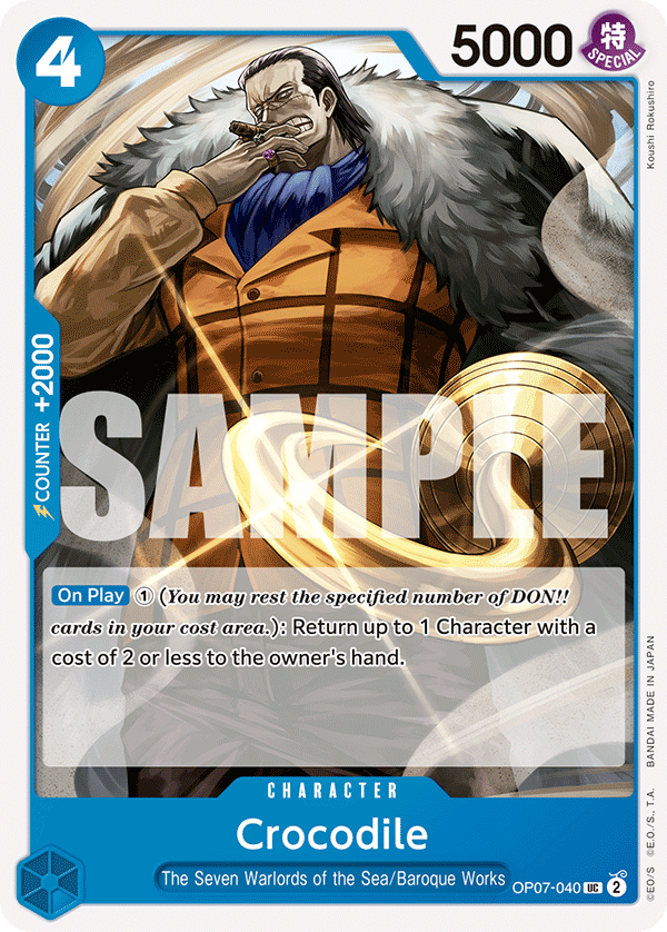 [OP07-040] Crocodile