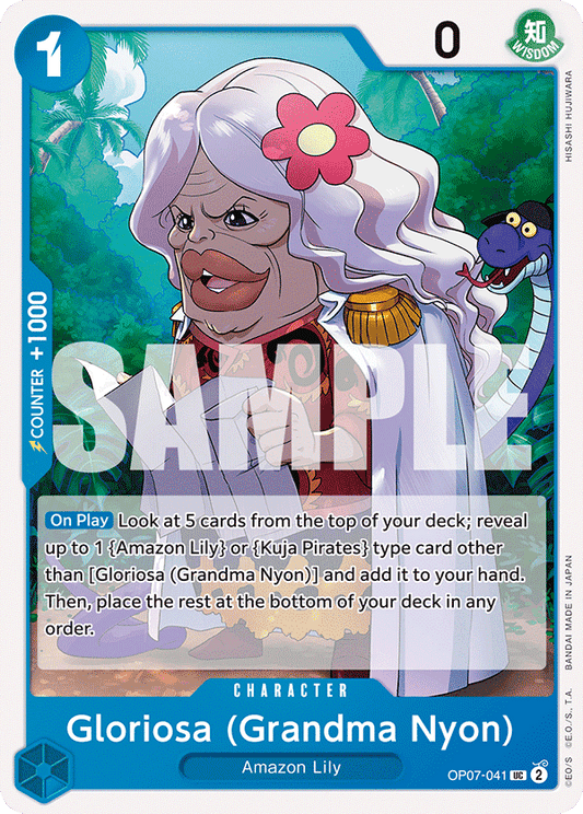 [OP07-041] Gloriosa (Grandma Nyon)