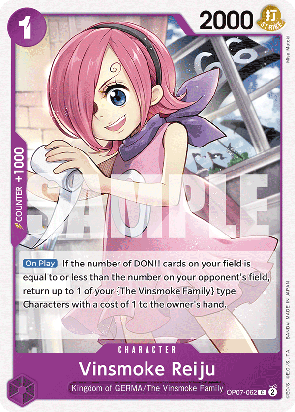 [OP07-062] Vinsmoke Reiju