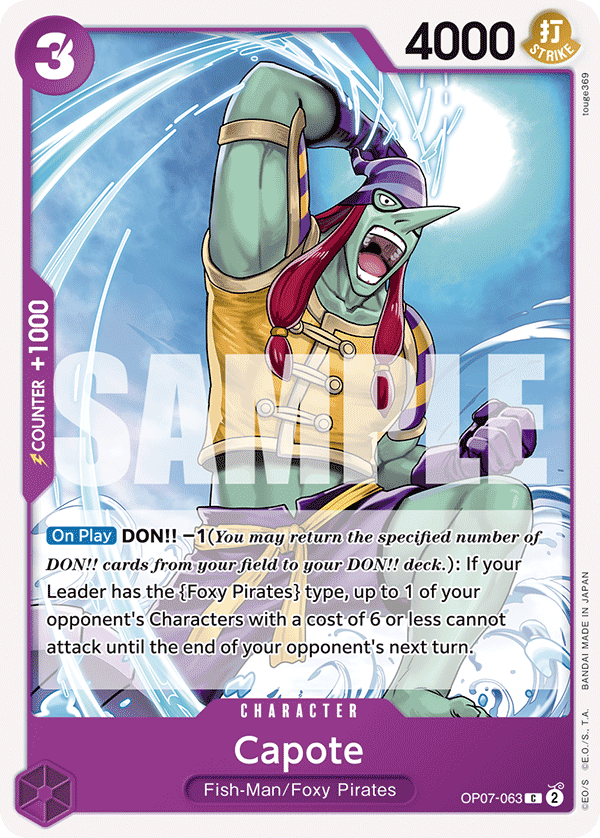 [OP07-063] Capote